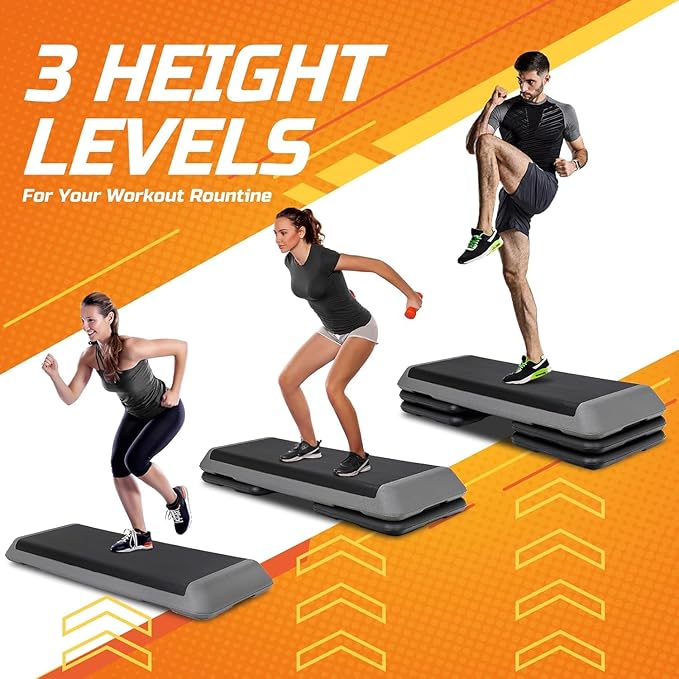 Pulse Gears Adjustable Aerobic Step Platform
