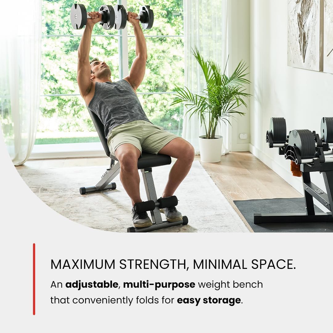 Pulse Gears Foldable Weight Bench Pro