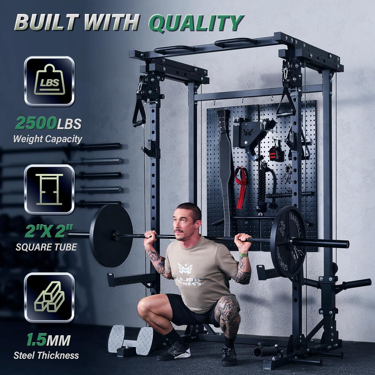 Pulse Gears Elite Power Rack System
