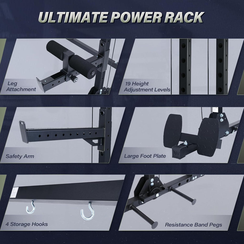 Pulse Gears Elite Power Rack System