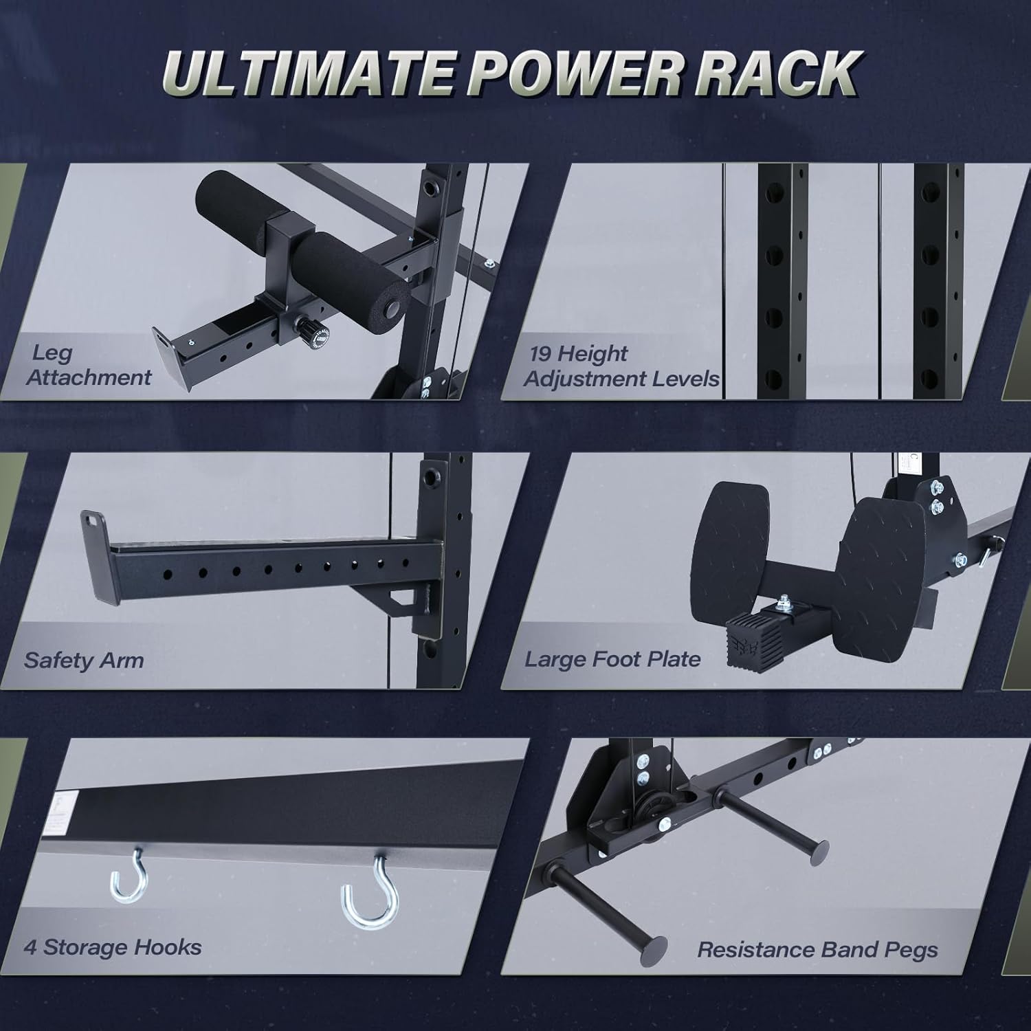 Pulse Gears Elite Power Rack System