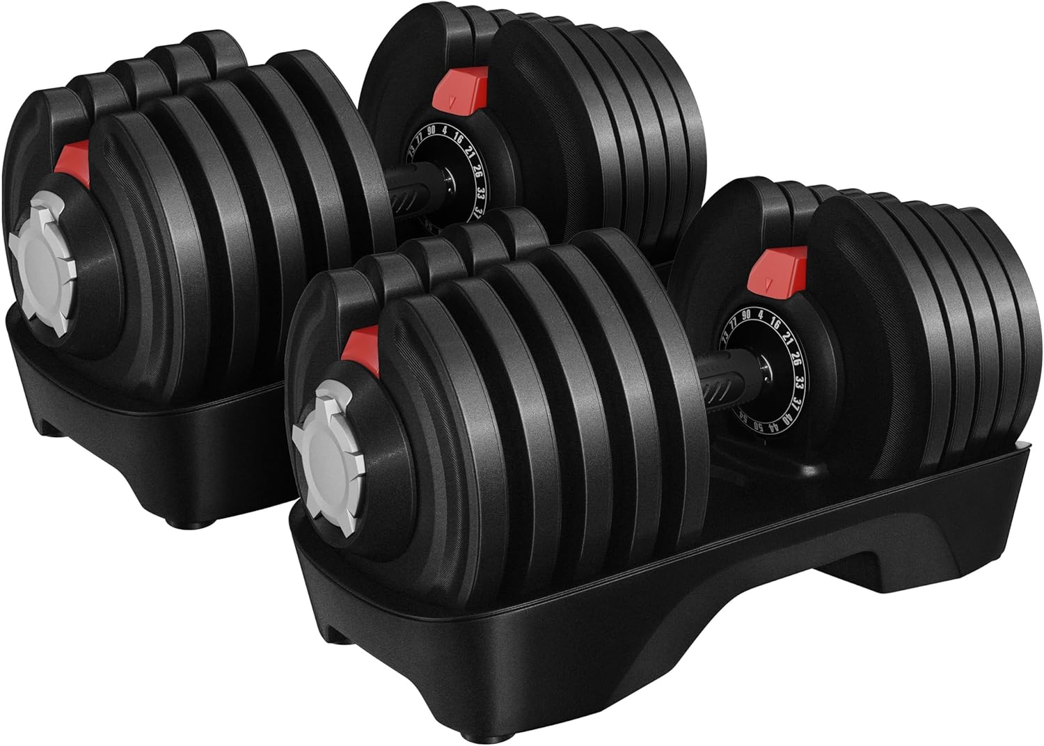 Pulse Gears Pro Adjustable Dumbbell Set 90lb